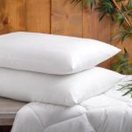 Puffy Bambu Yastık 50x70 - 50 x 70 cm - Beyaz