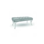 Puffy Home Icon Puff Kapitoneli Kapı Önü Gri Ayakucu Mutfak Salon Masa Makyaj Koltuğu Açık Gri Puf Bench