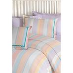 Puffy Line Çift Kişilik Pike Takımı - Lila 200 x 220