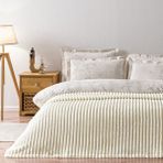 Puffy Sova Tek Kişilik Wellsoft Battaniye - Şampanya - 160 x 220 cm