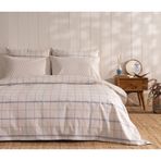 PUFFY Tove Pamuklu Nevresim Takımı, Çift Kişilik - Pamuk Polyester - 200x220 cm - Mavi
