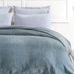 Puffy Trinity Tek Kişilik Wellsoft Buz Mavisi 150x220 cm Battaniye
