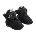 pufien Organik Pamuk Astarlı, Bebek İlk Adım Ayakkabısı, Kaydırmaz Taban, Bebek Pandufu, Siyah Patik (Siyah, EU Ayakkabı Beden Sistemi, Bebek, Yaş aralığı, Orta, 0 Ay, 6 Ay)