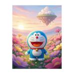 Pufline Squishy Doraemon Karakteri, Sukuşi Doraemon Kedi Oyuncağı