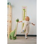 Pufu Toys Dinozor Peluş Yastık Oyuncak Yeşil (1 METRE)