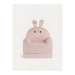 Pufu Toys Portatif, Yıkanabilir, Katlanabilir Peluş Çocuk Koltuğu 120 Cm Tavşan