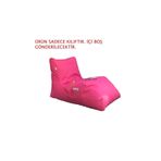 Pufumo ARMUTLAND DAYBED ARMUT KOLTUK KILIFI PEMBE ( ÜRÜN SADECE KILIFTIR. İÇİ BOŞ GÖNDERİLECEKTİR. ) daybedkılıf