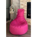Pufumo Pembe Aktif Armut Koltuk Orta Boy 70*40*55 cm Bahçe ve İç Mekan Kullanımı İçin