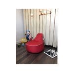 Pufumo Twingo Çocuk Armut Koltuğu Kırmızı T.GRİ