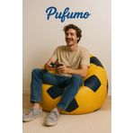 Pufumo Xl Büyük Boy Futbol Topu Puf Armut Koltuk Suni Deri futbol1