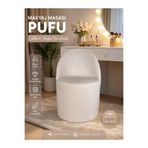 pufunny Makyaj masası Pufu, Puf, Sırtlı Puf, Elips Oturum Puf, Makyaj Masası Sandalyesi