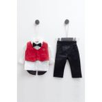 Pugi Baby 2034 3-6 Ay Klasik Yaka Erkek Bebek Mevlüt Takımı