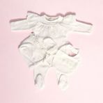 Pugi Baby Yenidoğan Fistolu 5’li Takım - 0 - 3 Ay - Açık Ekru