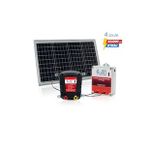 Puhu Güneş Enerjili Elektrikli Çit Cihazı (4 Joule) (40W PANEL+12V/24AH Jel Akü)