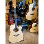 Puka Elektro Akustik Gitar Sahne Gitarı Akustik Gitar - Naturel