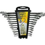 Pukka Germany 12 Parça Kombine Anahtar Takımı 12 Li Düz-Yıldız 6X22 mm