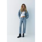 Pull & Bear Düşük bel culotte pantolon jean