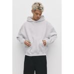 Pull & Bear Kapüşonlu bol kesim sweatshirt