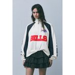 Pull & Bear NFL fermuar yakalı sweatshirt