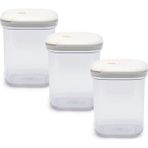 Pull Box Kavanoz 1l 3’lü Set - 1,5 lt - Beyaz