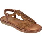 Pullman Guja Comfort Kadın Sandalet GJ-15069 CAMEL