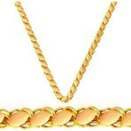 Pullu 14 Ayar 55 Cm Halep Zincir Kolye Zku224