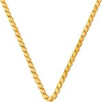 Pullu 14 Ayar 60 Cm Halep Zincir Kolye Zku228