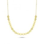 Pullu Altın Kolye 42 Cm 14K Gold