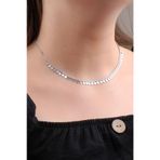 Pullu Choker Gümüş Kolye 6574