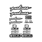 Pulsar Bajaj Motosiklet Çoklu Sticker Seti 01
