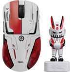 Pulsar Xlite V4 Quiccs Edition Size 2 Medium 8k Hz Xs-1 Sensör Kablosuz Gaming Mouse (PXL42QCS) - Kırmızı - Siyah