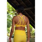 Pulsar Yoga Serisi Sarı Yoga Bra - Solar Plexus (İçsel Güç ve Kar