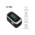 Pulse Oksimetre M170 Oksijen Satürasyon Ölçüm Cihazı Alarmlı
