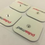 Pulsemed Çıtçıtlı Tens Pedi Çıtçıtlı Tens Elektrodu 4 Adet ( 2li Kutu)