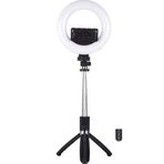 Puluz 6.3 16 cm Ring LED Canlı Yayın Bluetooth Tripod
