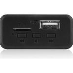 Puluz Bluetooth ile Araba 12V Audio Mp3 Çalar Kod Çözücü Kartı - Siyah (Yurt Dışından)