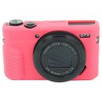 Puluz Canon Eos G7 x Mark Iı Için Silikon Koruyucu Kılıf - Koyu Pembe (Yurt Dışından)