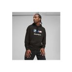 Puma -01 Bmw Mms Ess Hoodie Ft Erkek Kapüşonlu Sweatshirt Siyah