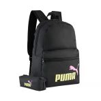Puma 091191 Phase Sırt Çantası Siyah-Pembe