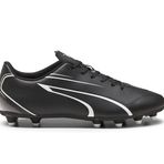 Puma 10748301 Vitoria FG/AG Siyah Beyaz Erkek Halı Saha Ayakkabısı