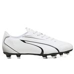 Puma 10748306 Vitoria FG/AG Beyaz Erkek Çim Zemin Kramponu