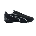 Puma 10748401 Vitora TT Siyah Erkek Halı Saha Ayakkabısı