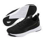 Puma 192257-02 Flyer Runner Siyah Beyaz Günlük Erkek Spor Ayakkabı