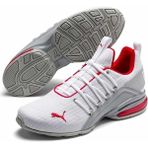 Puma 193148-02 Axelion Beyaz - Kırmızı Erkek Spor Ayakkabı