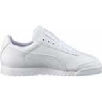 PUMA 354259141 Roma Basic Jr white-light gray - Beyaz - Yeşil