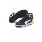 Puma 370486-12 Rebound Lay Up Sl JR Mid Sneakers Jordan Boğazlı Siyah Sarı Unisex Spor Ayakkabı