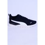 Puma 371128-05 Anzarun Lite Fileli Rahat Taban Hafif Bağcıklı Esnek Lacivert Günlük Erkek Ayakkabı