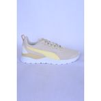 Puma 371128-63 Anzarun Lite Fileli Rahat Ortopedik Taban Esnek Krem Günlük Kadın Spor Ayakkabı