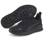 Puma 372004-10 Anzarun Lite JR Siyah Unisex Çocuk Spor Ayakkabı