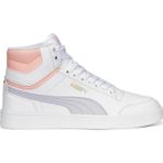 Puma 380748 Shuffle Mid Beyaz Lila Spor Ayakkabı